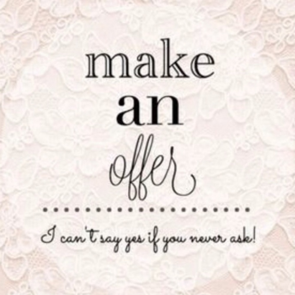 Make me an offer!